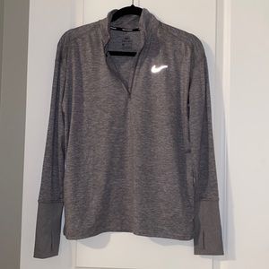 Women's Gray Nike Running Shirt